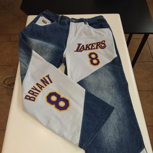 UNK Denim LA Laker Kobe "8" Jeans